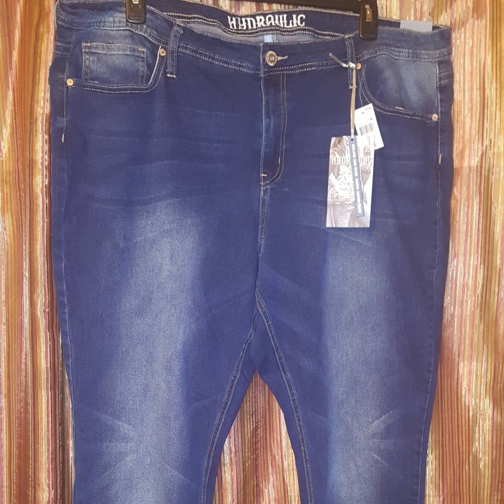 Blue Jeans with Flap Back Pocket